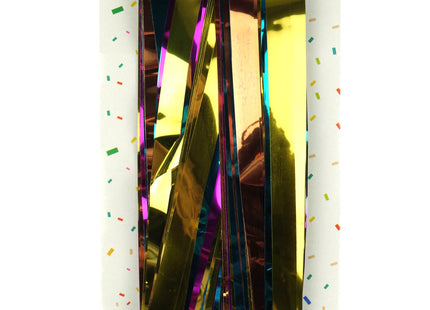 Farbmix Türvorhang-Folie 1,2 cm, Geschnitten, 92x244 cm - Dekorativer Sichtschutz TK Gruppe® Grosshandel 