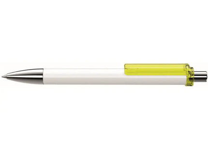 Fashion K Transparent Si Gelber Kugelschreiber: Stilvoller Druckstift für Büro & Freizeit TK Gruppe® Grosshandel 