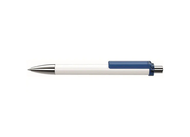 Fashion K Transparent Si Vis Dunkelblauer Kugelschreiber: Eleganter Druckstift für Vielschreiber TK Gruppe® Grosshandel 