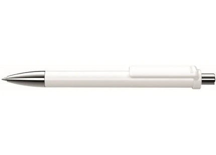 Fashion Si Eleganter Druckkugelschreiber in Weiß: Stilvoller Stift für Büro und Alltag TK Gruppe® Grosshandel 