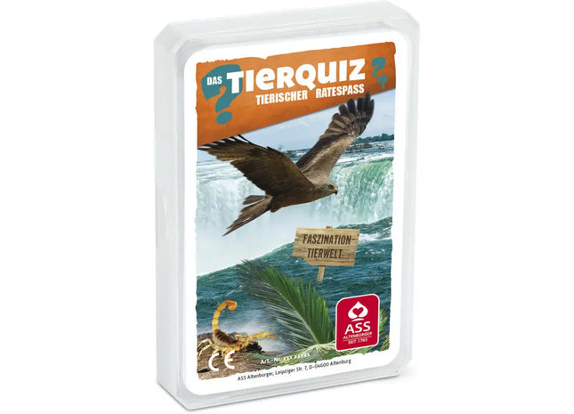 Faszination Tierwelt Quiz im Kunststoffetui - Entdecke Tiere aus aller Welt TK Gruppe® Grosshandel 