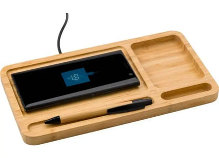 Faye's Bambus Schreibtisch-Organizer: Natürliches Büro-Setup für maximale Effizienz und Eleganz TK Gruppe® Grosshandel 