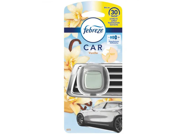 Febreze Car Air Freshener, 2ml - Smooth Vanilla Scent for Refreshing Vehicle Interior TK Gruppe® Grosshandel 