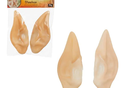 Feenohren-Set, 2 Stück, ca. 12cmH - Verleihen Sie Ihrem Kostüm einen zauberhaften Touch! TK Gruppe® Grosshandel 