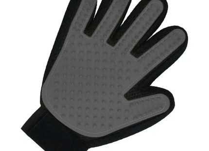 Fellpflegehandschuh Pet in Schwarz-Grau – Sanfte Pflege für Ihr Haustier TK Gruppe® Grosshandel 