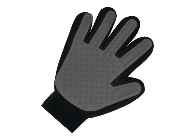 Fellpflegehandschuh Pet in Schwarz-Grau – Sanfte Pflege für Ihr Haustier TK Gruppe® Grosshandel 
