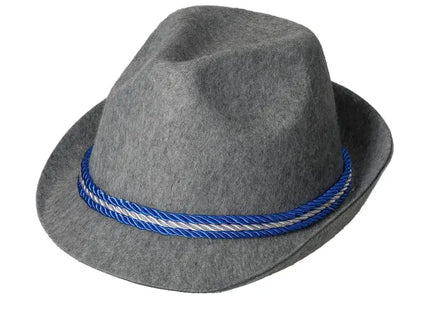 Felt Bavaria Trachtenhut in Grau Traditionell & Stilvoll für Volksfeste TK Gruppe® Grosshandel 