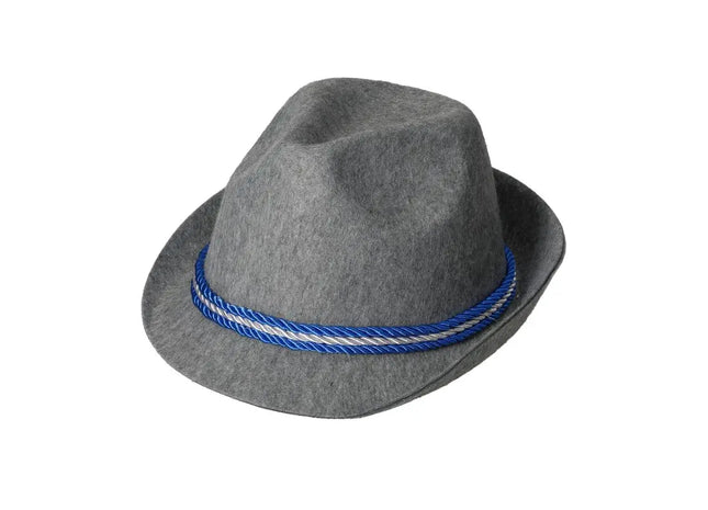 Felt Bavaria Trachtenhut in Grau Traditionell & Stilvoll für Volksfeste TK Gruppe® Grosshandel 