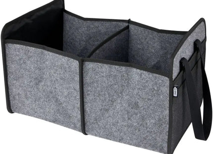 Felta Faltbarer Auto-Organizer aus GRS-Recyclingfilz – Mittelgrau TK Gruppe® Grosshandel 