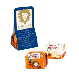 Ferrero Küsschen im personalisierten Werbetäschchen – ideal als Giveaway TK Gruppe® Grosshandel 