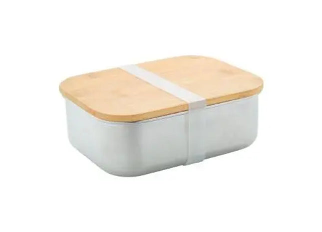 Ferroca Edelstahl-Lunchbox in Silber – Robust, Stilvoll & Vielseitig TK Gruppe® Grosshandel 