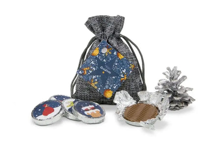 Festliches Geschenkset: Weihnachtliche Schokotaler-Delikatessen TK Gruppe® Grosshandel 