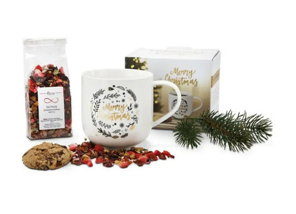 Festliches Geschenkset: Zauberhafte Weihnachtsteetasse TK Gruppe® Grosshandel 