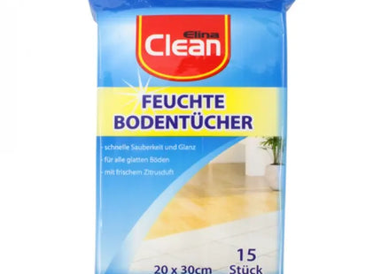 Feuchttücher zur Bodenreinigung, 20x30cm, 15 Stück TK Gruppe® Grosshandel 