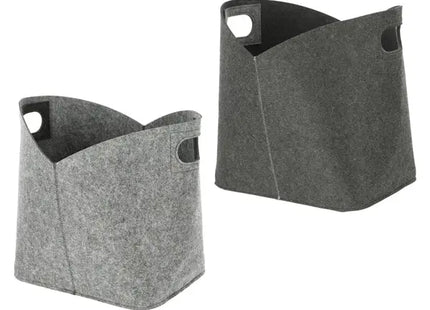 Filz Aufbewahrungskorb, 34x24x34cm – Stilvoller Organizer | Strapazierfähige Filz Aufbewahrungsbox TK Gruppe® Grosshandel 