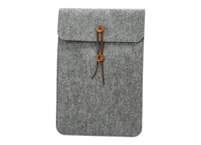Filz-Dokumententasche mit Knopfverschluss, ca. 41x28cm - Eleganter Organizer TK Gruppe® Grosshandel 