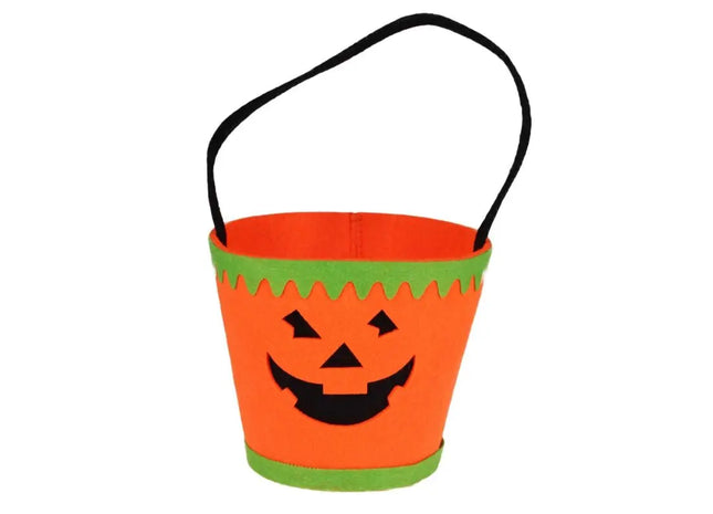 Filz-Eimer für Halloween TK Gruppe® Grosshandel 