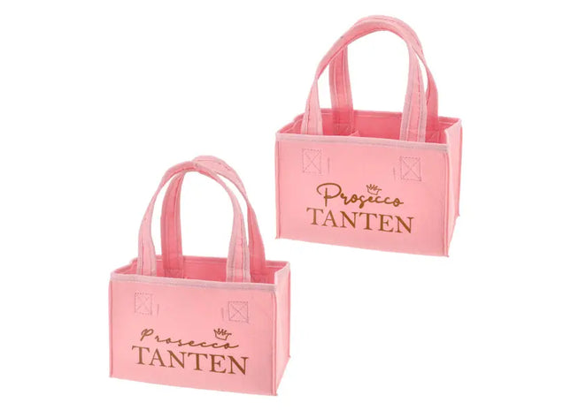 Filz-Flaschenträger für Prosecco Tanten, 2er-Set - Lustiges Geschenk TK Gruppe® Grosshandel 