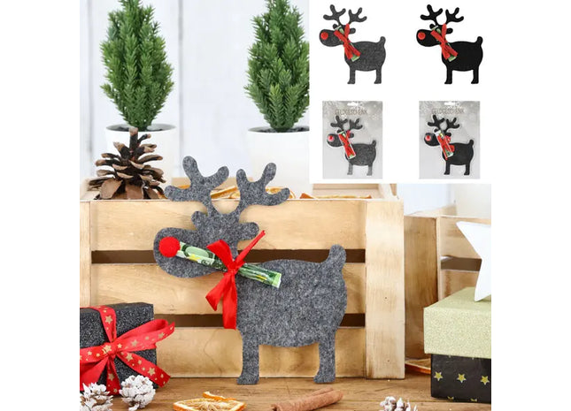 Filz Rentier Geldgeschenk Halter - Charmantes Set aus 2 TK Gruppe® Grosshandel 
