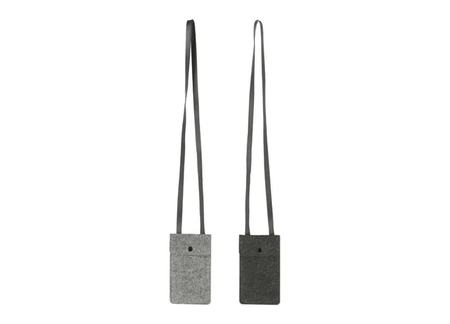 Filz Umhängetasche 11x18cm, 2er-Set – Kompakte Filztaschen | Stilvolle kleine Umhängetaschen TK Gruppe® Grosshandel 