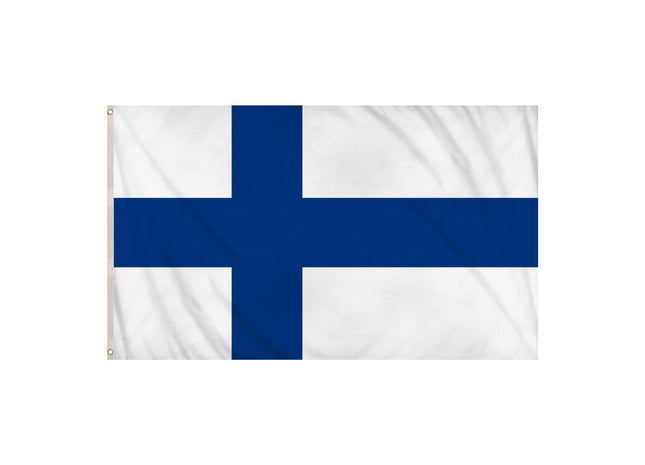 Finnland-Flagge 5 x 3 Fuß – langlebige finnische Nationalflagge für den Außenbereich, groß TK Gruppe® Grosshandel 