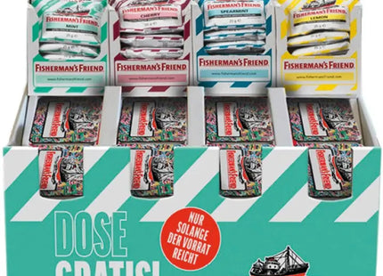 Fisherman's Friend 96er Mixbox mit Gratis Sammeldose TK Gruppe® Grosshandel 