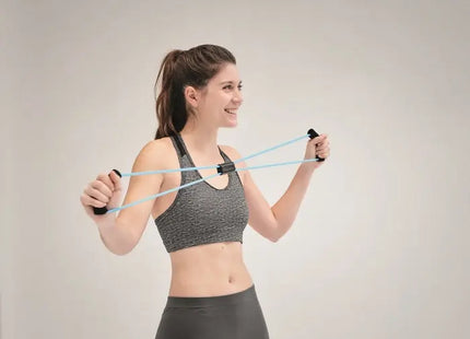Fitness-Tubes ROPES in Türkis – Vielseitiges Trainingsgerät für Zuhause und Studio TK Gruppe® Grosshandel 