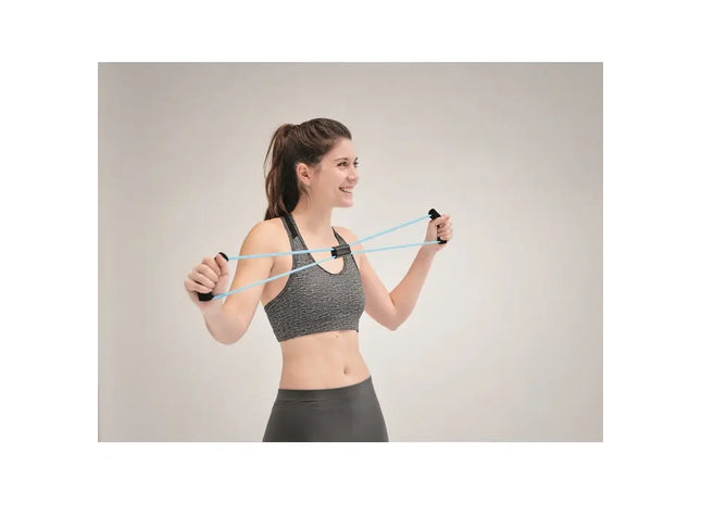 Fitness-Tubes ROPES in Türkis – Vielseitiges Trainingsgerät für Zuhause und Studio TK Gruppe® Grosshandel 