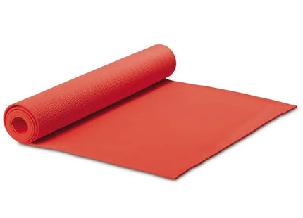 Fitness-Yogamatte mit Trageriemen, Rot, Vielseitig & Transportfreundlich TK Gruppe® Grosshandel 