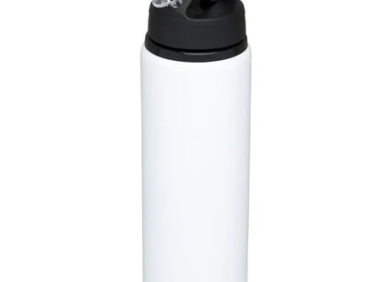 Fitz Sportflasche 800ml in Reinweiß - Großvolumig und Stilvoll für Aktive TK Gruppe® Grosshandel 