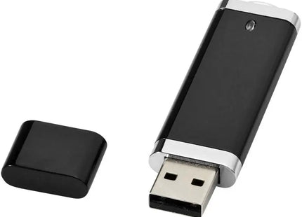 Flacher 1GB USB-Speicherstick in Schwarz - Kompakt & Leistungsstark TK Gruppe® Grosshandel 