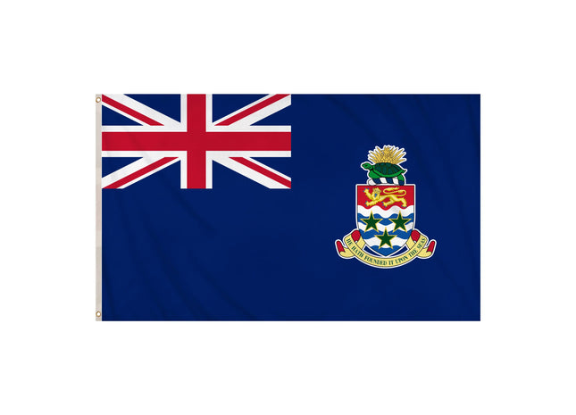 Flagge der Cayman-Inseln, 152 x 91 cm – langlebige große Flagge für draußen und drinnen, wetterfest TK Gruppe® Grosshandel 