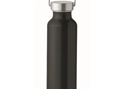 Flasche recyceltes Aluminium ALBO - Schwarz TK Gruppe® Grosshandel 