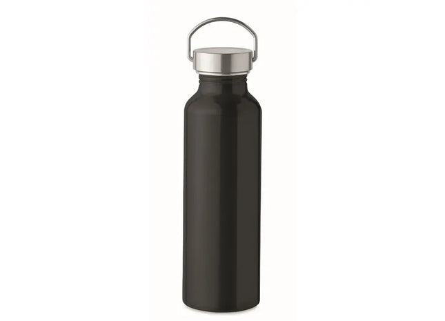 Flasche recyceltes Aluminium ALBO - Schwarz TK Gruppe® Grosshandel 