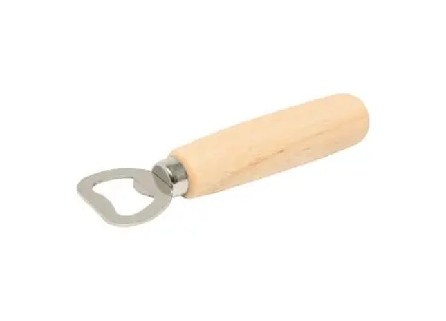 Flaschenöffner OPEN ECO in Braun – Umweltfreundlich & Praktisch, Ideal für den Alltag, 100mm TK Gruppe® Grosshandel 