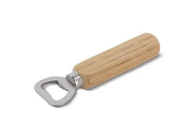 Flaschenöffner mit Holzgriff – Natürlich & Ergonomisch, Ideal für Küche & Bar, 100mm TK Gruppe® Grosshandel 