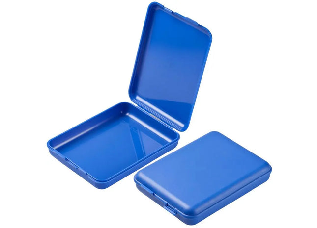 Flat Storage Container in Standard Blue - Sleek, Compact, Versatile Organizer TK Gruppe® Grosshandel 