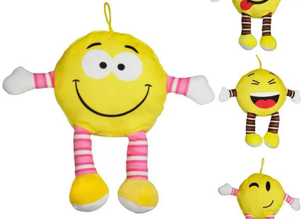 Flauschiges Plüschtier "Funny" mit lustigen Gesichtsausdrücken, 25 cm groß TK Gruppe® Grosshandel 