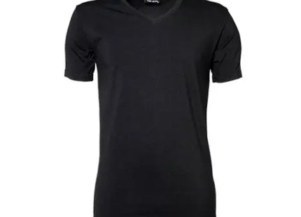 Flex V-Neck Tee: Dehnbar & Bequem – Hochwertige V-Ausschnitt-T-Shirts für Alltag & Sport TK Gruppe® Grosshandel 