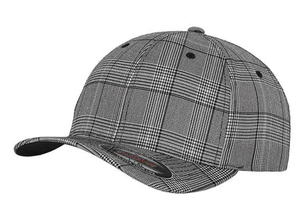 Flexfit Glen Check Kappe: Stilvoll, Bequem, Perfekte Passform für Freizeit und Alltag TK Gruppe® Grosshandel 
