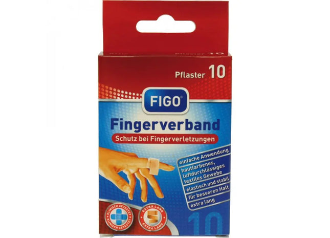 Flexible Finger Dressings: Pack of 10 Elastic Bandages, 12x2cm - Small Wound Care Solutions TK Gruppe® Grosshandel 