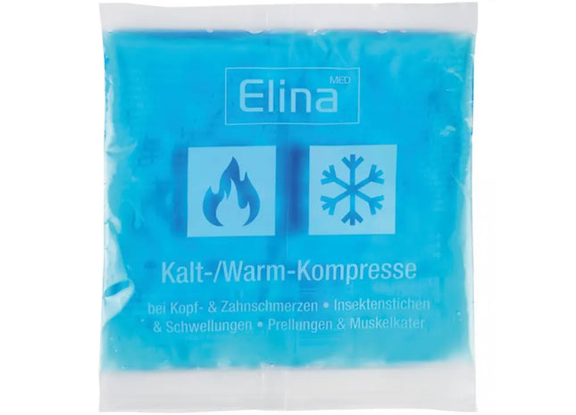 Flexibles Gelkissen 15x15cm - Wiederverwendbar für Kalt- und Warmtherapie TK Gruppe® Grosshandel 