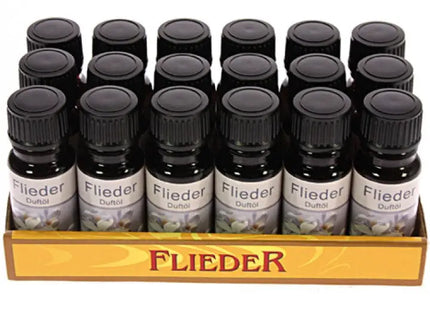 Flieder Duftöl 10ml - Intensives Blumenaroma in dekorativer Glasflasche TK Gruppe® Grosshandel 