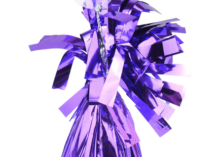 Fliederfarbenes Folienballongewicht 85 g – stabiles Bodengewicht für Partydekorationen TK Gruppe® Grosshandel 
