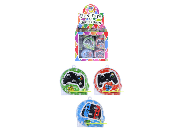 Flipper-Gamer-Puzzle, 5,5 cm x 5,8 cm, 3 verschiedene Designs TK Gruppe® Grosshandel 