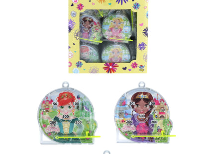 Flipper-Prinzessinnen-Puzzle, 5,5 x 5,8 cm, 3 verschiedene Designs – lustiges Spiel für Kinder TK Gruppe® Grosshandel 