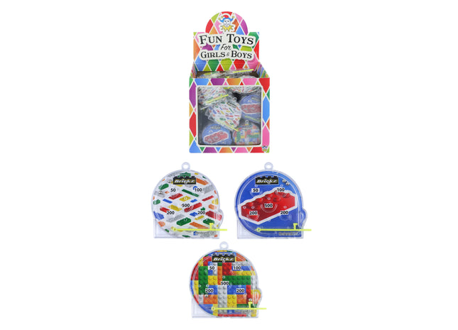 Flipperball Brickz-Puzzle, 5,5 cm x 5,8 cm, 3 verschiedene Designs TK Gruppe® Grosshandel 