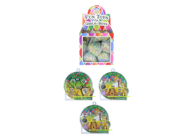 Flipperball-Puzzle Dschungel - 5,5 cm x 5,8 cm, 3 verschiedene Designs TK Gruppe® Grosshandel 