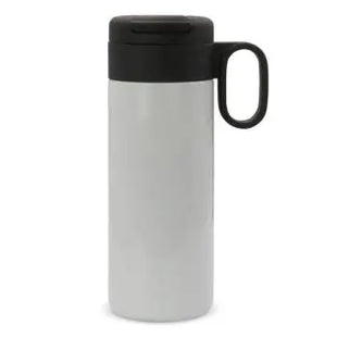 Flow Isolierbecher mit Griff, 400ml, Reinweiß TK Gruppe® Grosshandel 