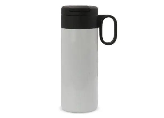 Flow Isolierbecher mit Griff, 400ml, Reinweiß TK Gruppe® Grosshandel 